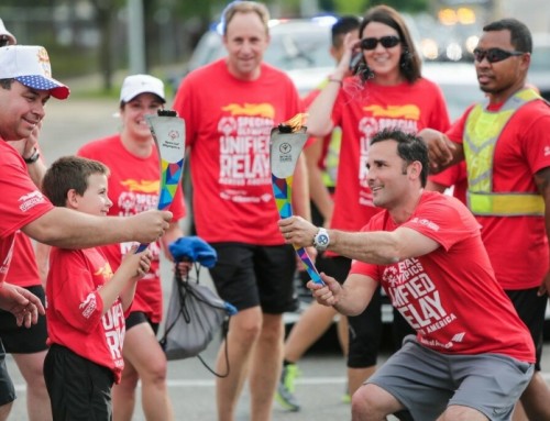 Dr. Haddad Runs For Special Olympics Unified Relay Across America