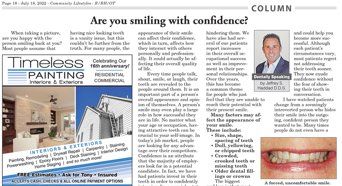 Are You Smiling with Confidence